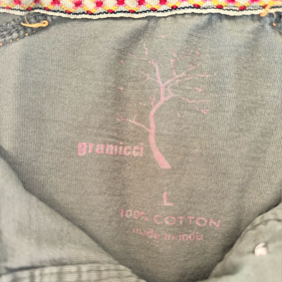 Olive Green Women's Top - Picture 7 of 7